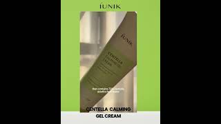 iUNIK IUNIK Centella Calming Gel CreamBA Review [upl. by Klemm]