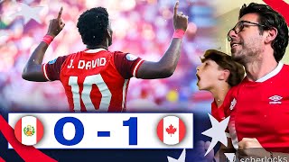 Canadian Father and Son watch CANADA vs Peru in the 2024 Copa America  Insane Red Card [upl. by Bowler]