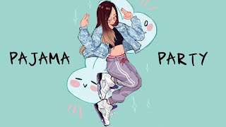 1096 Gang  Pajama Party w Sub Lyrics quotPam param pam pamquot TikTok Song [upl. by Akired15]