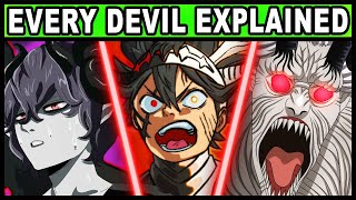 All 15 Devils and Their Powers Explained  Black Clover Every Devil Including Astaroth Liebe Baal [upl. by Keary]