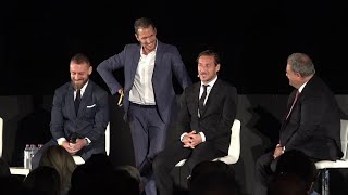 Totti al Colosseo De Rossi quotQuando lho conosciuto non smettevo di guardarloquot [upl. by Ynes]