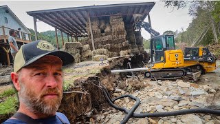 Saving our Barn from Hurricane Floods [upl. by Alyag]