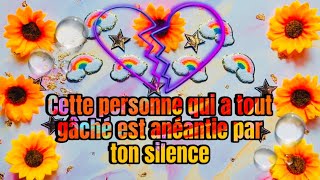 😱Ton silence anéantit cette personne qui a tout gâché😫Je t’aime💘Envie de te retrouver 🧲💌Tu as son ❤️ [upl. by Hallee]