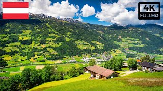 🇦🇹 Zillertal Austria  Stunning Austrian Landscapes 4k travel driving [upl. by Freddy930]