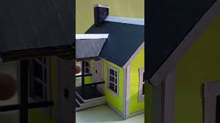 house crafts from cardboard diycraft miniature [upl. by Aiuqal207]