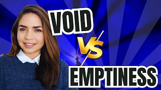 Void vs Emptiness en inglés ¿Cuál es la diferencia [upl. by Maureen]