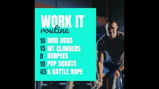 Fitness routine 100 WORED START TODAY [upl. by Pengelly]