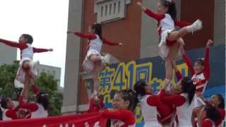 Mino Jiyu Gakuen JrHighschool  JrBears Cheerleaders No1 [upl. by Emelin]