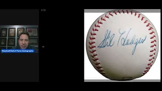 Gil Hodges Autograph Analysis  Did you get him in time Pre2022 Plus dont forget to vote [upl. by Nanahs]