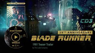 Vangelis Blade Runner Soundtrack CD3  1981 Teaser Trailer [upl. by Alyn]