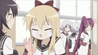 Yuru Yuri  Funny Moments Kyoko approaches Chizuru [upl. by Anovahs]