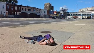 Streets of Philadelphia Kensington Ave Documentary October 1920 2023 [upl. by Samira893]