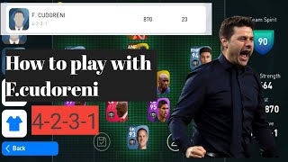 How to play with FCudoreni  Manger Review  Pes21 mobile [upl. by Cand]