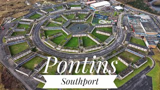 Pontins Southport  closed for ever A drones view [upl. by Gnagflow]