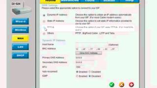 Tutorial  Configuração DI524 DLink  Modo PPPoE [upl. by Hubing]