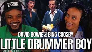 PERFECT COLLAB 🎵 David Bowie amp Bing Crosby quotLITTLE DRUMMER BOYquot Reaction [upl. by Einaej]