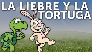 CUENTOS INFANTILES  LA LIEBRE Y LA TORTUGA  AUDIO LATINO ESPAÑOL [upl. by Mika]