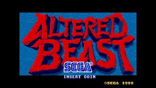 Altered Beast  Arcade 1CC No Damage [upl. by Hunsinger]