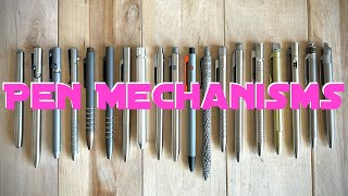 EDC Pen Mechanisms  What are your favorites [upl. by Cherin]