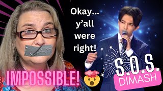 From disbelief to awe Reacting to Dimashs SOS  dimash dimashsos retrotometroreactions [upl. by Cordula588]