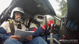 Caméra embarquée Finale des rallyes 2016  Es3 DELACELLERYDUBIEN 106 F2013 [upl. by Goeger]