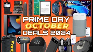 Best Amazon Prime Day October 2024 Deals  30 Top Prime Day Deals You Cant Miss [upl. by Aserej865]