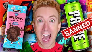 I Tested BANNED YouTuber Products FaZe Rug Preston Unspeakable Aphmau Dude Perfect amp MORE [upl. by Annig]