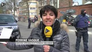 Bruxelles  importante opération policière à Etterbeek [upl. by Sirromad]