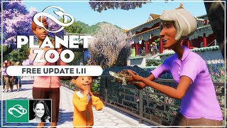 ▶ Planet Zoo Free Update 111 Announcement Exhibit Demonstrations Population Management and More [upl. by Rramahs]