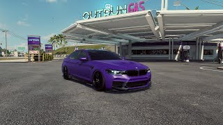 Fastest BMW M5 build 1500HP NFS heat drag races [upl. by Arreis242]