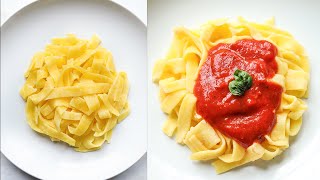 Keto Pasta Recipe Just 2 Ingredients And a Secret One [upl. by Nodnrb781]