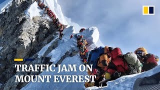 Mount Everest death toll reaches 11 amid traffic jams near summit [upl. by Ysdnyl518]