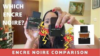 PERBANDINGAN ENCRE NOIRE ORIGINAL vs SPORT vs A L’EXTREME 🚦 [upl. by Prue]