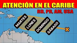 🚨LLUVIAS EN REPÚBLICA DOMINICANA POR VAGUADA PuntaCana SantoDomingo COE INDOMET ClimaRD RD [upl. by Anaiuq]