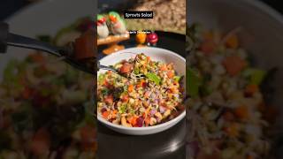 Healthy Sprouts Salad  Indian mung bean sprouts salad  Moong sprouts salad  Healthy Sprout Salad [upl. by Adiv]