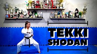 Tekki Shodan kata Shotokan [upl. by Nino]