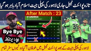 PSL 2024 new Points Table After Match IU vs LQ  Latest Points Table After Match 23 [upl. by Donal596]