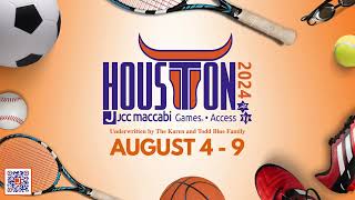 The 2024 JCC Maccabi Games® amp Access in Houston [upl. by Etakyram218]