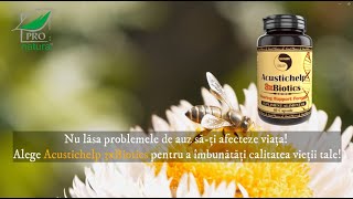 Acustichelp 3xBiotics  Redescoperă sănătatea auditivă cu puterea naturii [upl. by Chloette508]