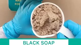 How To Make African Black Soap Alata Samina From Scratch soapmaking alatasamina blacksoap [upl. by Ained]