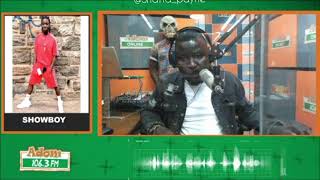 ADOM FM DR POUNDS INTERVIEWS SHOWBOY FROM PRISON AS HE BREAKS HIS SILENCE FOR THE FIRST TIME [upl. by Candless]