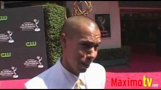 BRYTON JAMES Bryton Mcclure The Young and The Restless at 2009 Daytime EMMYS [upl. by Boykins146]