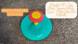 Playskool Sit ‘n Spin Classic Spinning Activity Toy for Toddlers Ages Over 18 Months [upl. by Farra]