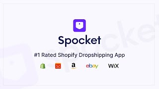 How to Start a Shopify Dropshipping Store in 5 Minutes with Spocket 2024 Guide [upl. by Aihsikal]