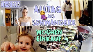 Alltag als Schwangere• XXL Food Haul• PraenaTest• In der Stadt•Maria Castielle [upl. by Ahsek]