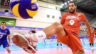 TOP 20 Legendary Volleyball Saves Of All Time HD [upl. by Crawley515]