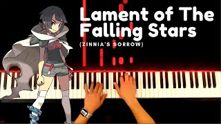 Lament of The Falling Stars Zinnias Sorrow Theme  Pokémon Omega Ruby amp Alpha Sapphire  Piano [upl. by Irat]