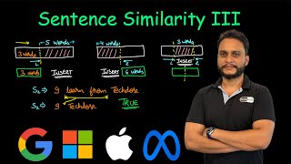 Sentence Similarity III  Leetcode 1813 [upl. by Ahsiret]