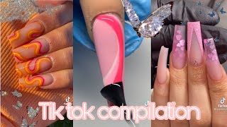 Acrylic nails Tik tok Compilation [upl. by Eiloj118]