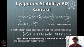 Lecture 40 Application of Lyapunov stability analysis [upl. by Nabroc444]